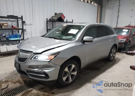 2016 Acura Mdx Acurawatch Plus Package z USA, uszkodzony, nr VIN 5FRYD4H20GB048449